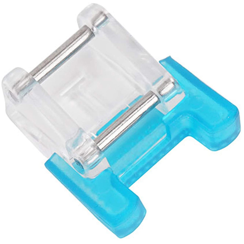 9mm Snap On Button Sewing Presser Foot (T) for Janome,Elna Sewing Machine - 859811008